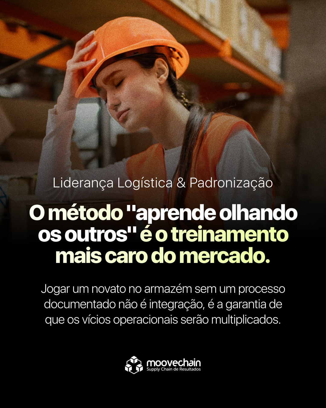 "Aprende olhando os outros": o treinamento mais caro e ineficiente que existe.

Colocar um novato para seguir o funcionário mais antigo sem um procedimento documentado (POP) não é integração. 

É perpetuar vícios operacionais e "conhecimentos tribais". Uma operação madura treina no método, acelera a curva de aprendizado e não sobrecarrega quem já está produzindo.

Liderança logística exige padronização. Pare de terceirizar sua engenharia de processos.

#GestaoDeProcessos #Onboarding #Padronizacao #Lideranca #MooveChain
